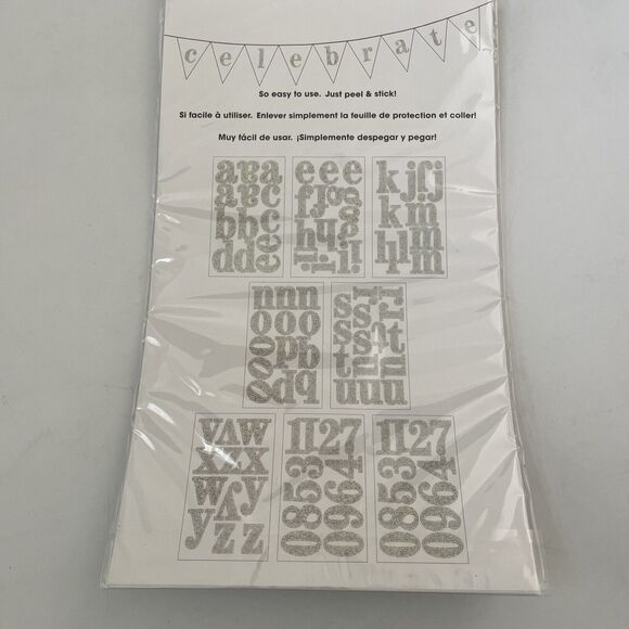 NEW Mambi Sticks Alphabet Letters Scrapbooking Stickers Me My Big Ideas Lot 10 - Picture 5 of 12